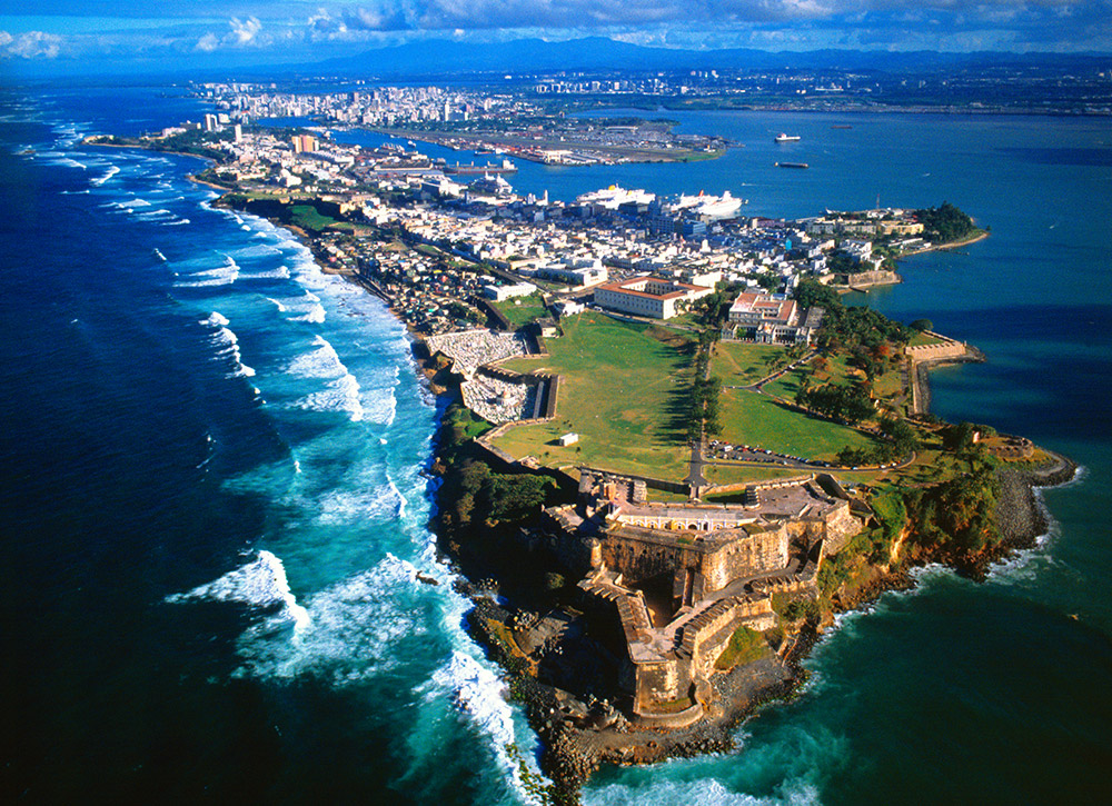 The Vivid Coastline of Puerto Rico